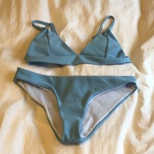 Super comfy baby blue bikini
